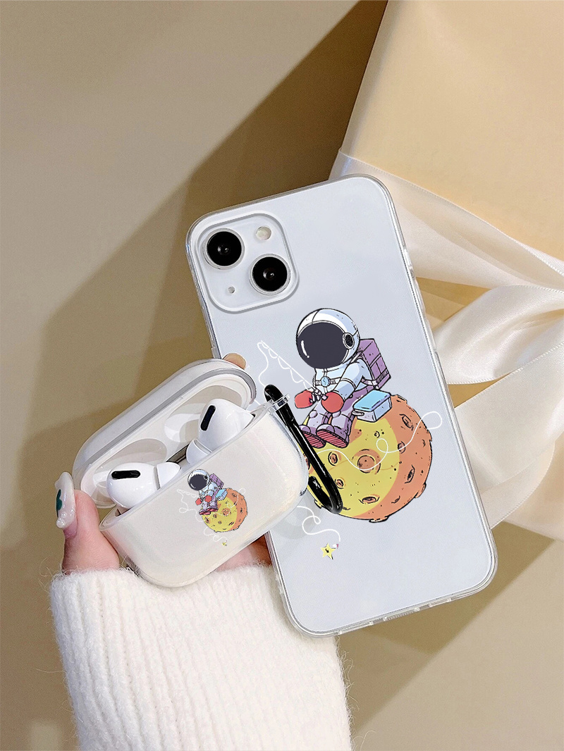 1 Funda Auriculares Airpods1/2 + 1 Funda Teléfono Iphone 11 - Temu