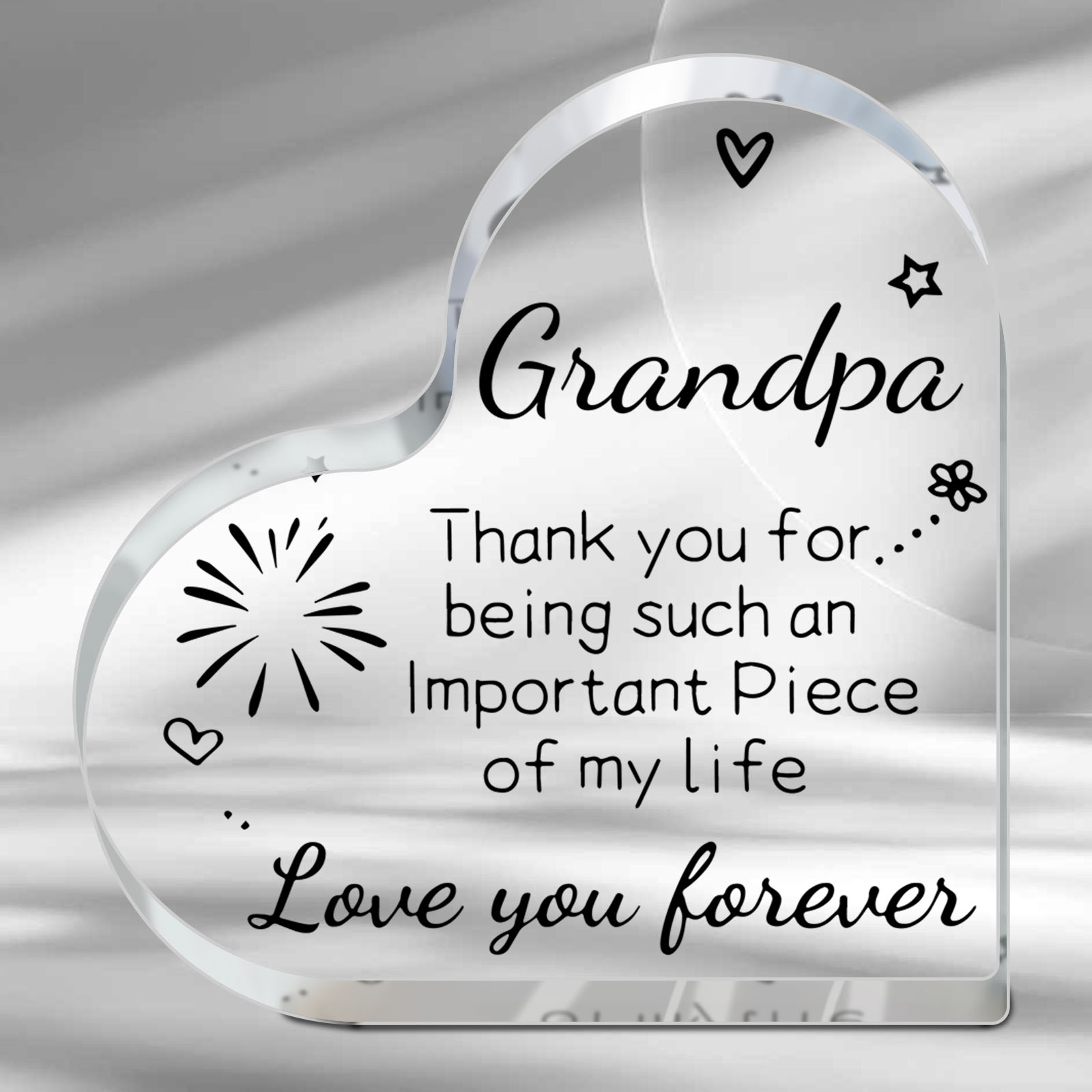 Acrylic Plaque thank You Grandma Gifts From Grandson for - Temu