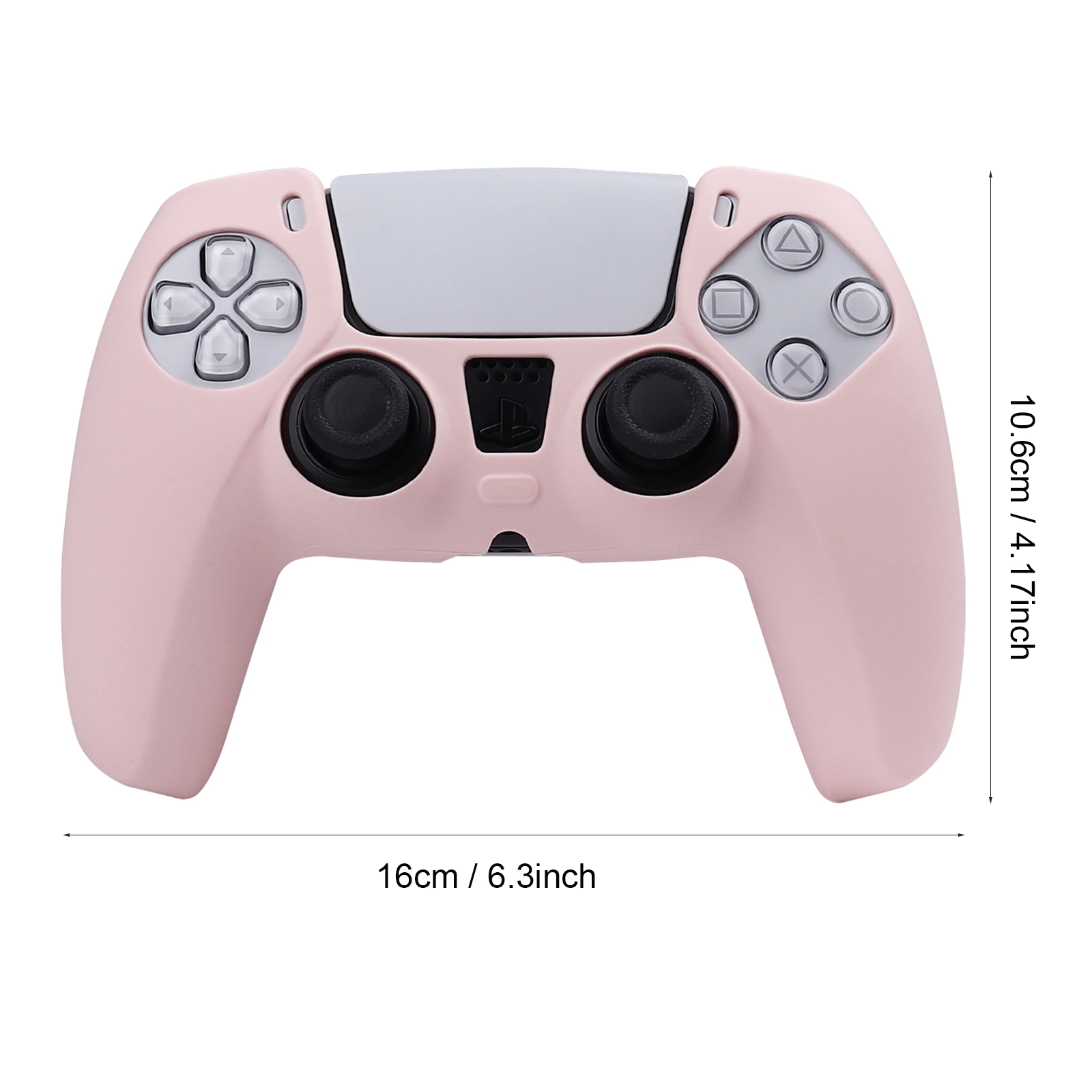 Soft Silicon Protective Case For Playstation 5 Control Skin Ps5 Gamepad  Joystick Controller Cover Accessories, Shop On Temu And start Saving