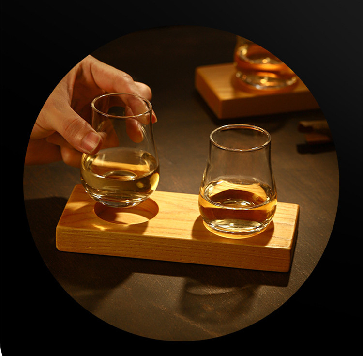 Scotch Whisky Tasting Glass Match Wood Pallet Set - Temu