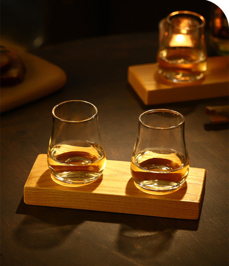 Scotch Whisky Tasting Glass Match Wood Pallet Set - Temu