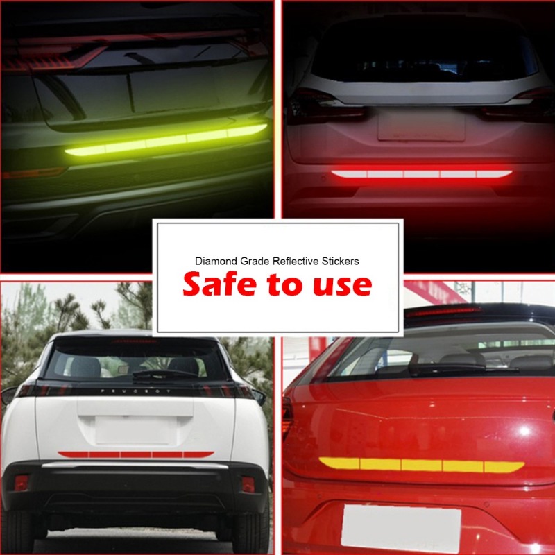 Set Of 4 Reflective Car Door Reflective Stickers For Safety And Security  Ideal For Trucks, Trailers, And Cars From Autoparts2006, $1.14