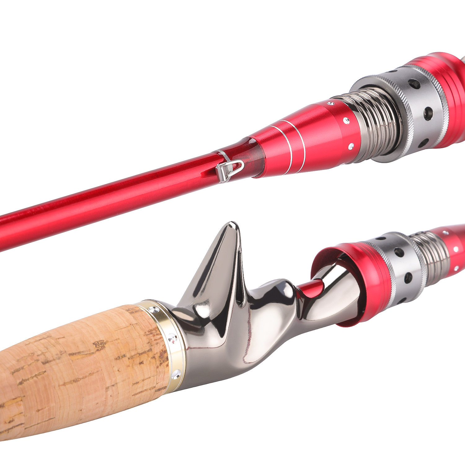 Sougayilang Red Carbon Fiber Fishing Rod Portable Fishing - Temu