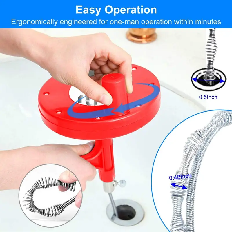 Toilet Sword Better-Than-A-Plunger Clog Remover Drain Cleaner Bathroom  Toilet Dredge Tool Toilet Clog Remover Toilet Drain Plunger Heavy Duty  Auger Snake – Keegan Tools
