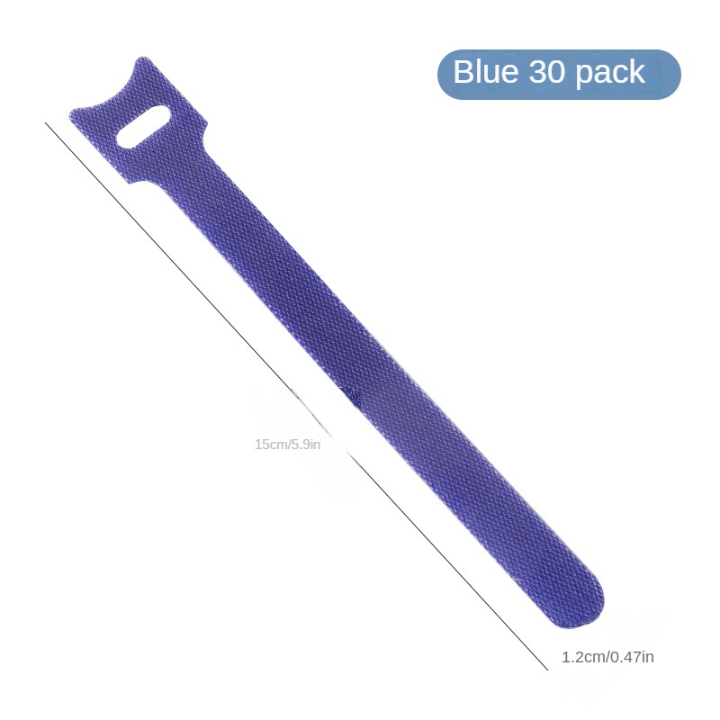 30pcs Line Storage Buckle Computer Finishing Wrapped Tie