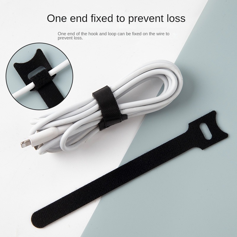 30pcs Line Storage Buckle Computer Finishing Wrapped Tie