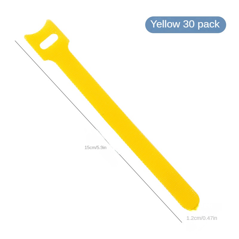 30pcs Line Storage Buckle Computer Finishing Wrapped Tie