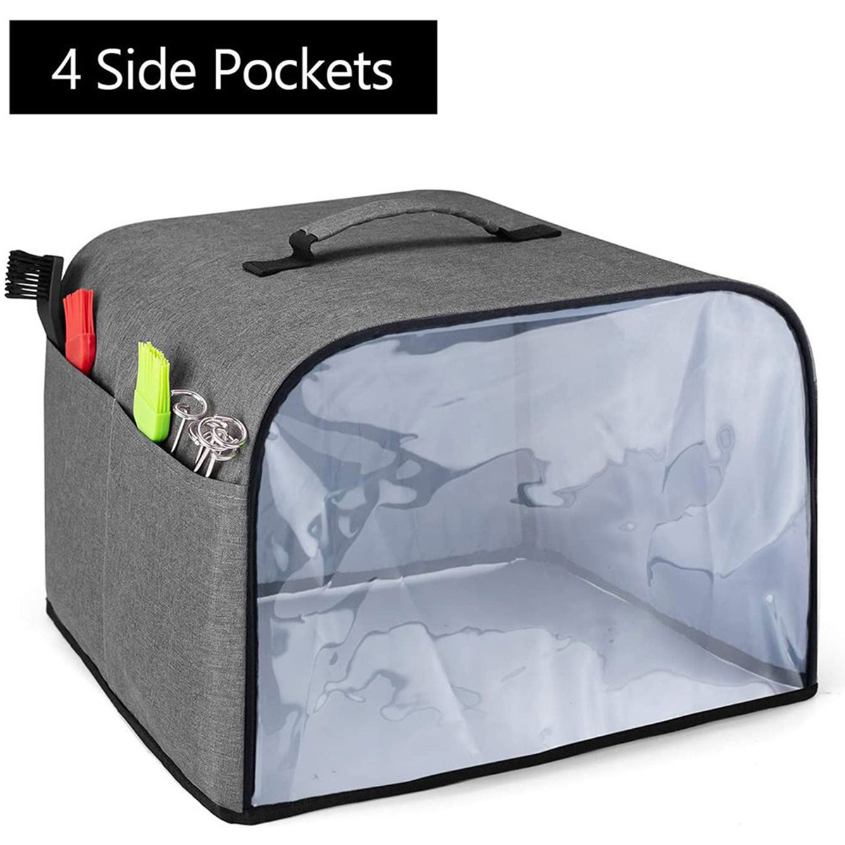 1pc Dust Cover, Compatible With AG301 AG302 AG400 Air Fryer Cover With  Storage Pockets And Handle, Waterproof Durable Air Fryer Cover, Foldable  Househ