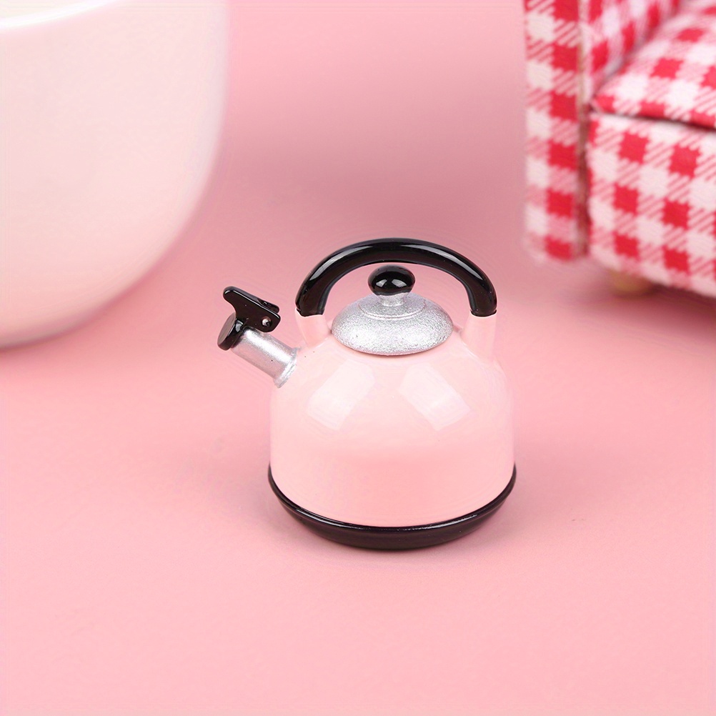 Mini Teapot ornament  1:6 scale kettle dollhouse furniture