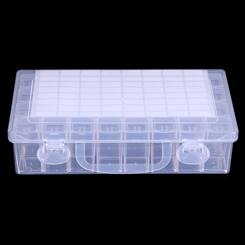 Clear Bead Storage Containers Small Parts Storage Diamond Painting  Accessory Box