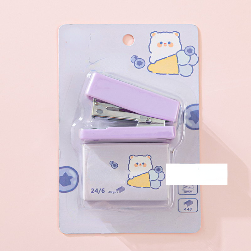 Hello Kitty Stapler Set Student School Office Supplies Stationery Paper  Binding Binder Book Office Cartoon Anima Mini Creative - AliExpress