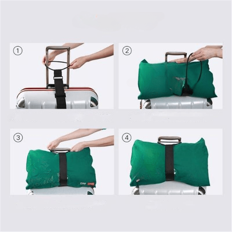 Luggage Straps High Elastic Suitcase Belt With Anti pinch - Temu