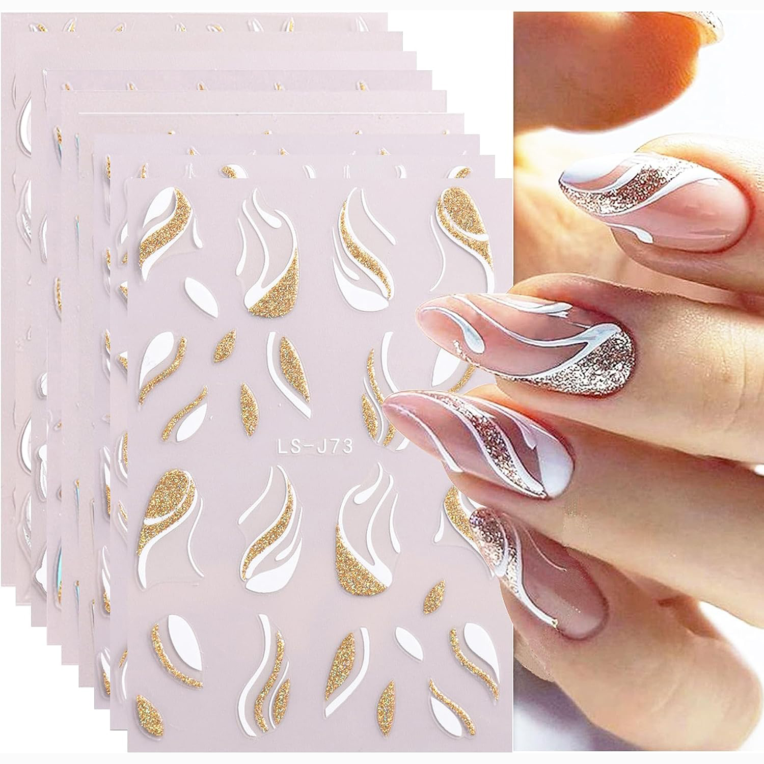 5D Stereoscopic Embossed Nail Art Stickers White Flower Nail Decals White  Nail Pencil under Nail Rhinestone Beads for Nails - AliExpress
