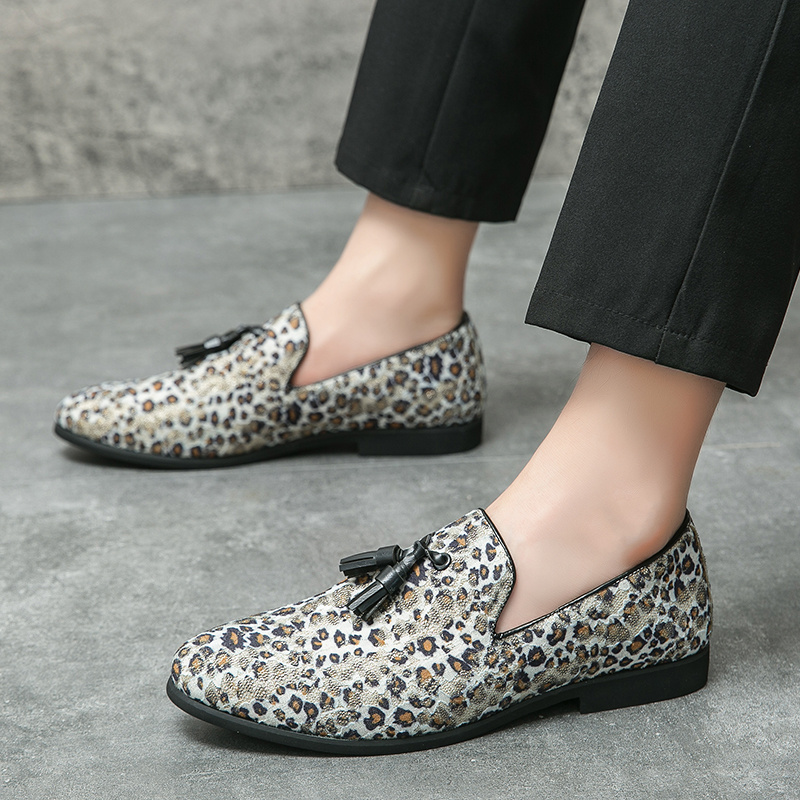 Office leopard print on sale trainers