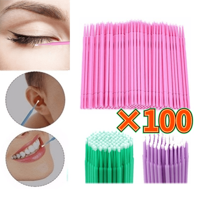 Disposable Makeup Lip Brush Eyelash Cleaner Cleaning