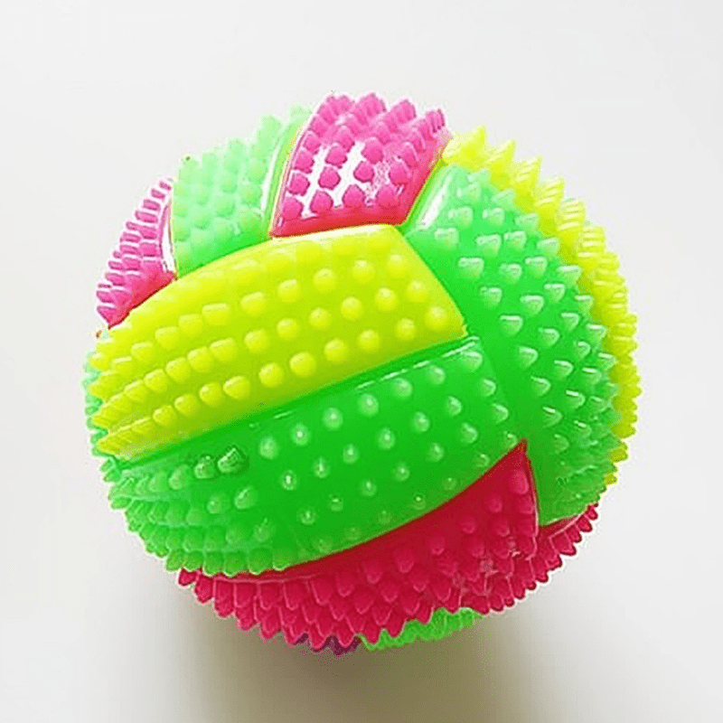 Light up hotsell squeaky dog ball