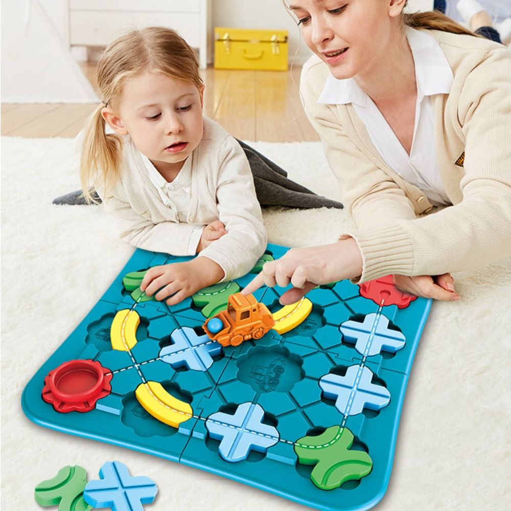 Road building Maze Early Education Logical Thinking Training - Temu