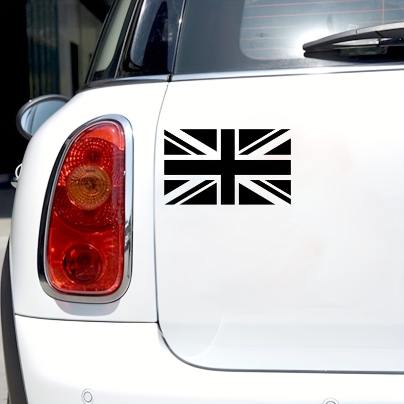 The United Kingdom Union Flag decal is seen on the helmet of