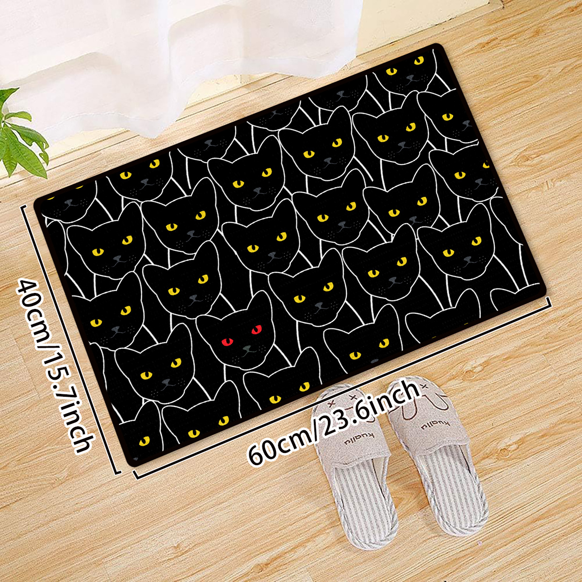 Halloween Decor Carpet Halloween Atmosphere Floor Mats - Temu