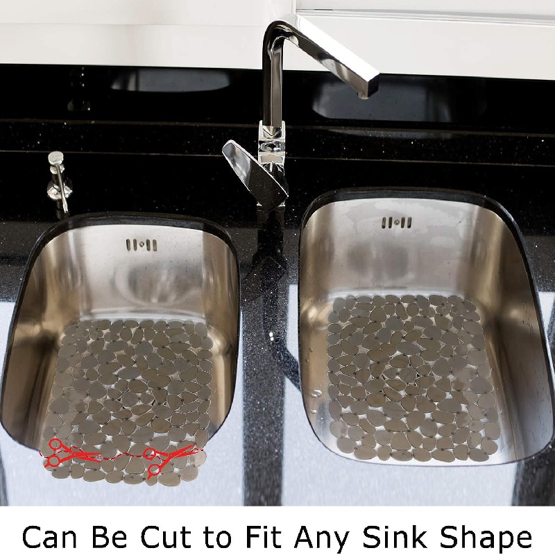 iDesign Pebblz Plastic Sink Protector Mat & Reviews