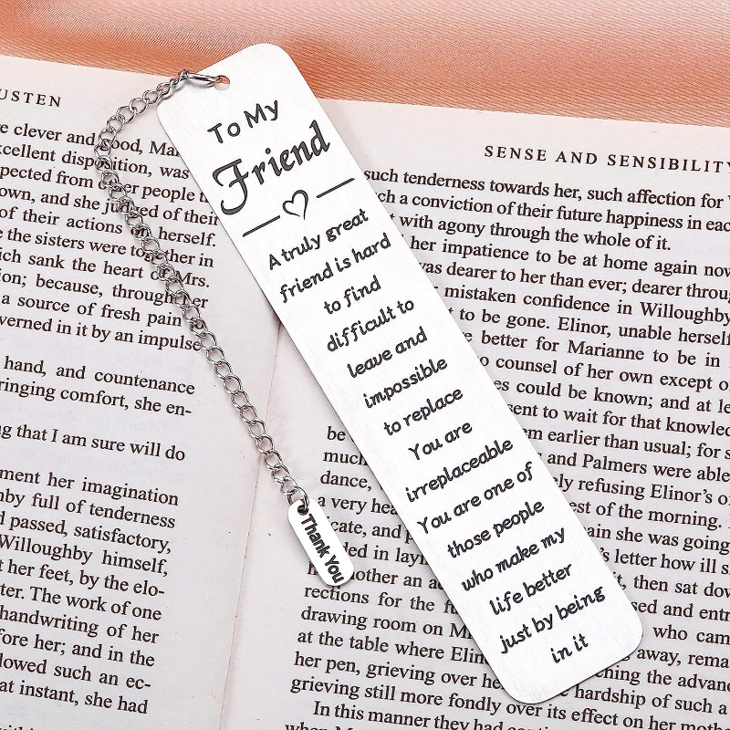 Unique Metal Bookmark Set Perfect Gift For Friends And - Temu