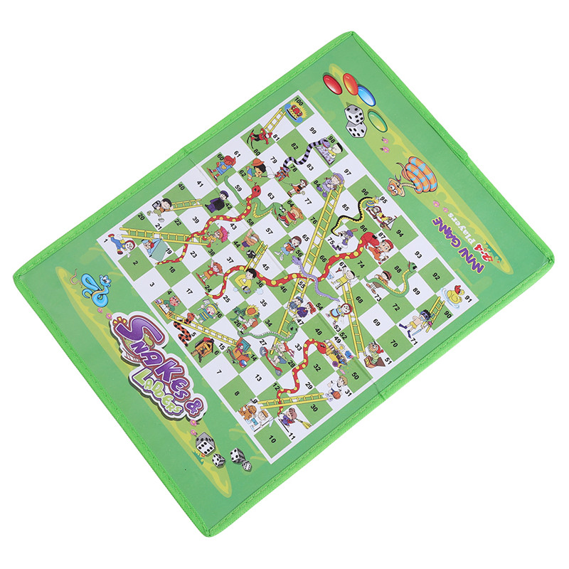 Snake and Ladder Flight Chess Board Game, Brinquedos para Crianças