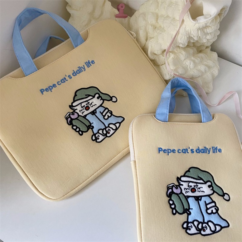 Fashion Lightweight Small Notebook Computer Bag, Cartoon Handbag Women's  Storage Bag, Computer Laptop Notebook Bag - Temu