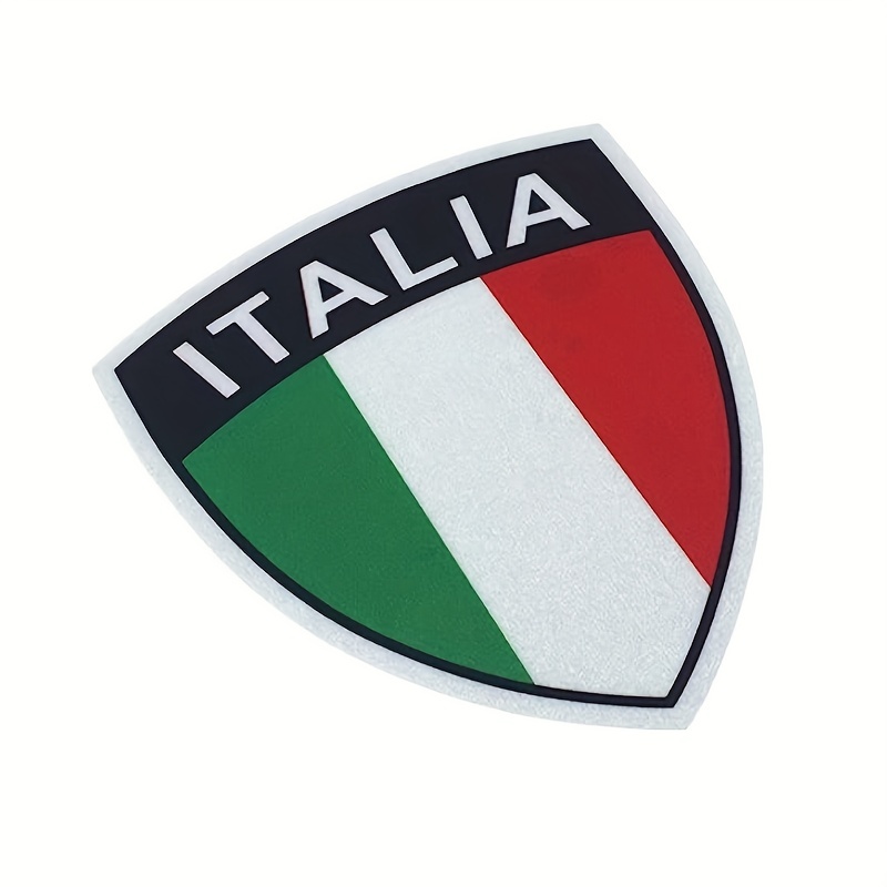 Car Styling Flag Of Italy Italian Car Sticker Vinyl - Temu