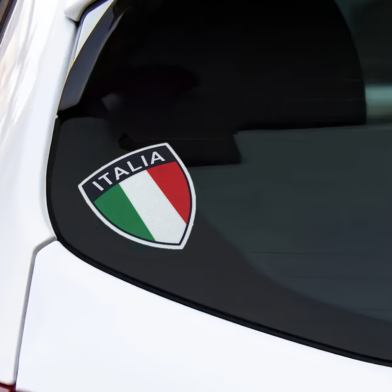 Stickers Targa Catarifrangenti Bandiera Italia Flag Sticker Reflective Car  License Plate per Auto Moto 1 Kit -  Israel
