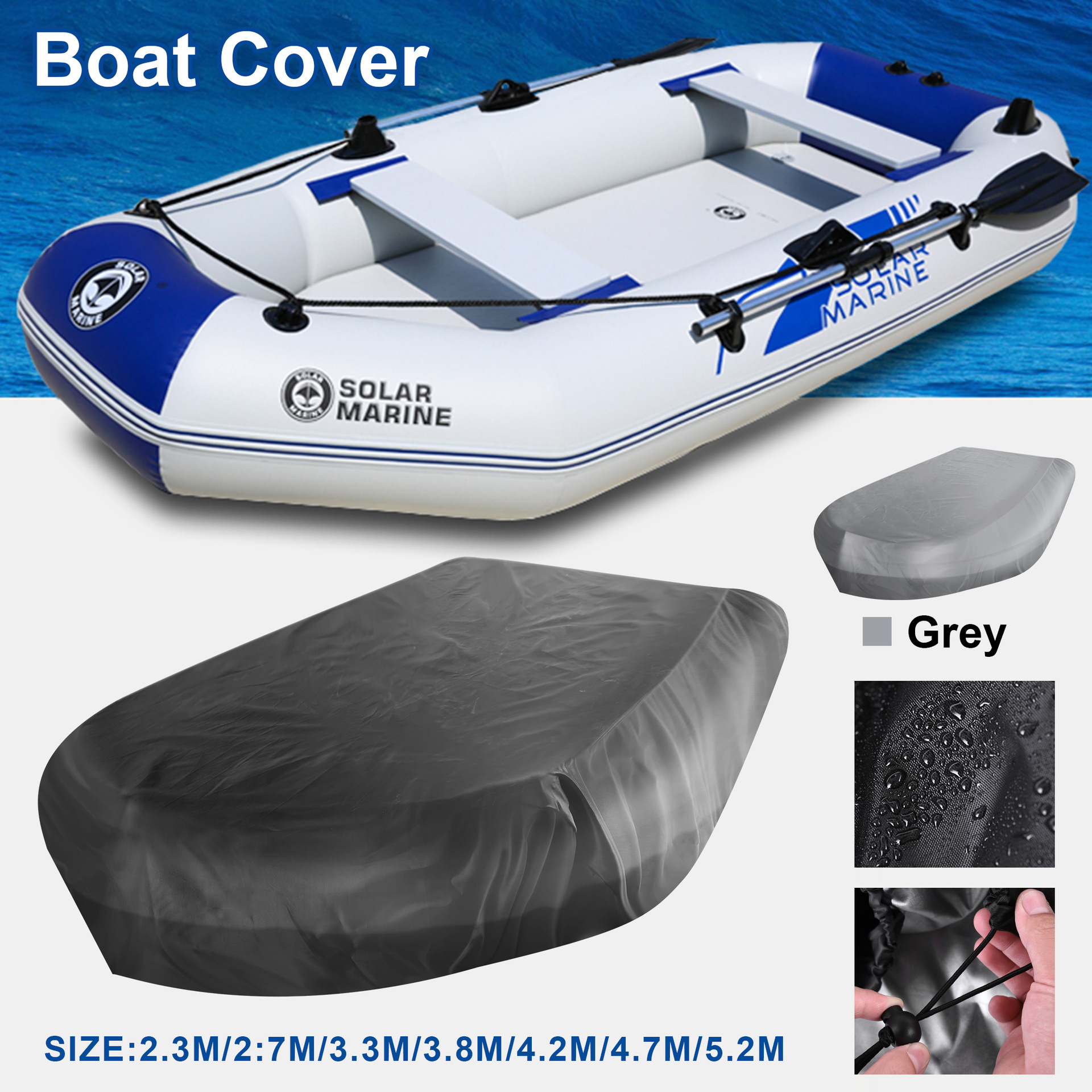 210d purpose Covers Boat Cover Oxford Cloth Inflatable Boat - Temu