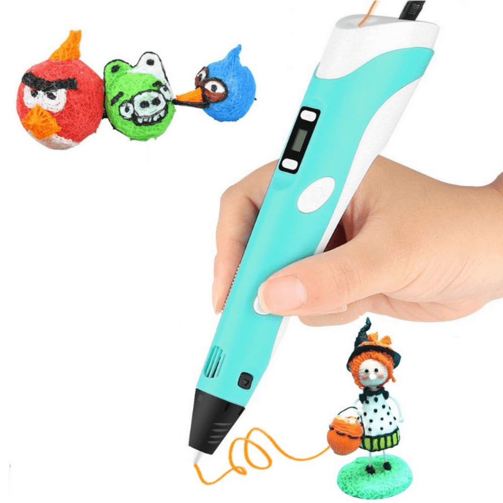 3D Pen,Upgrade 3D Printing Pen for Kids with LED Display, Auto