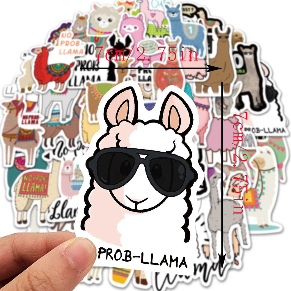 Alpaca Llama Stickers Wholesale sticker supplier Vinyl Decals pack