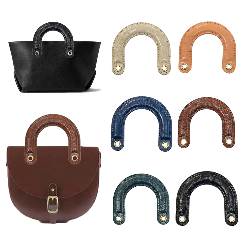 Handle Braided Bag Handle Bag Strap Belt Shoulder Strap PU Leather  Replacement