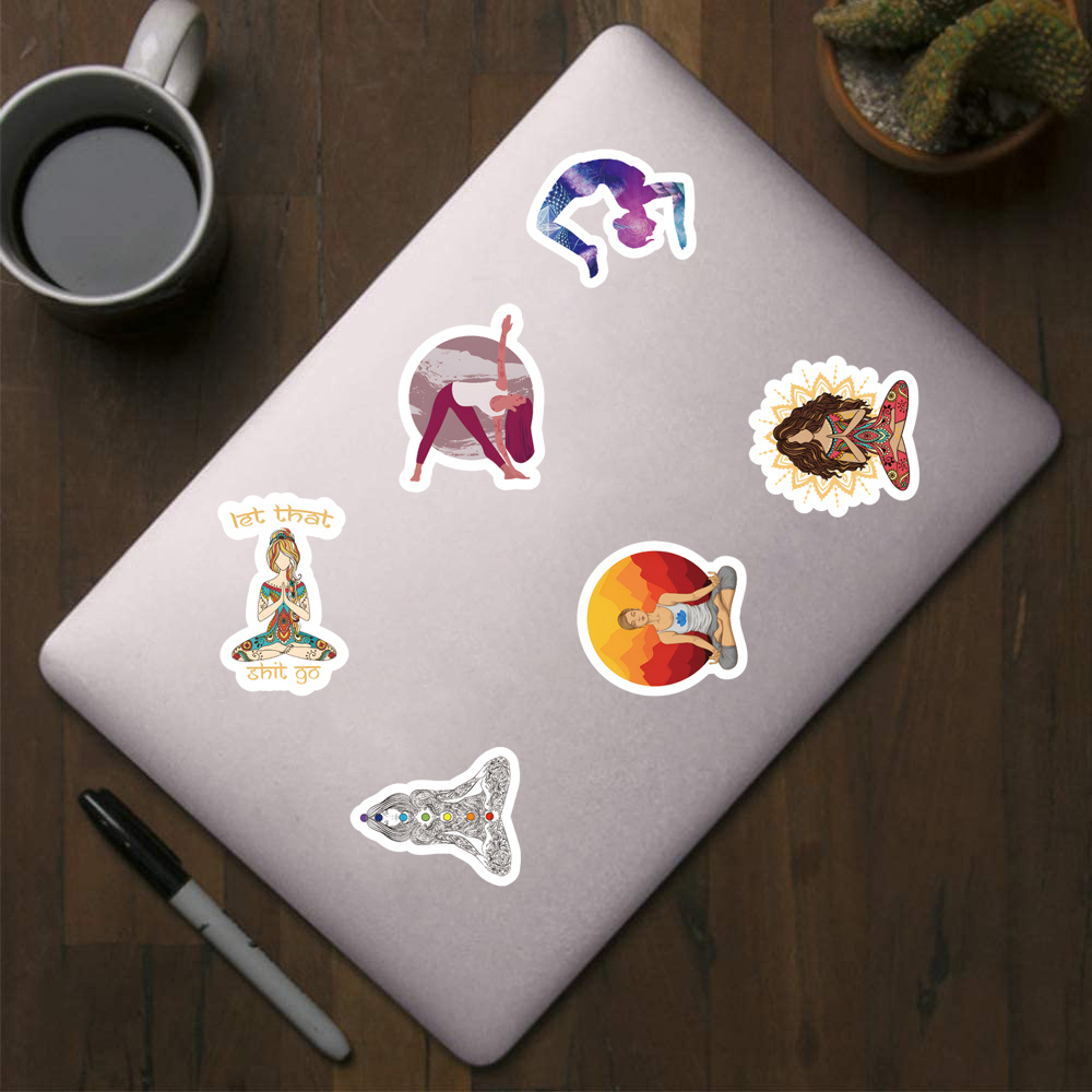 Yoga stickers