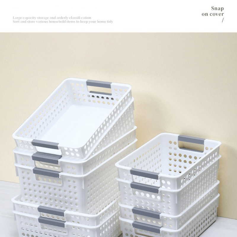 Desktop Plastic Storage Basket Kindergarten Rectangular - Temu