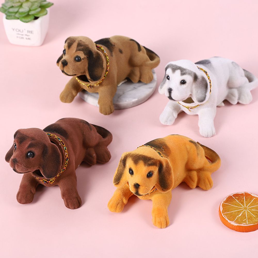 10€49 sur Mignon Creative Doll voiture Secouer Tête de chien