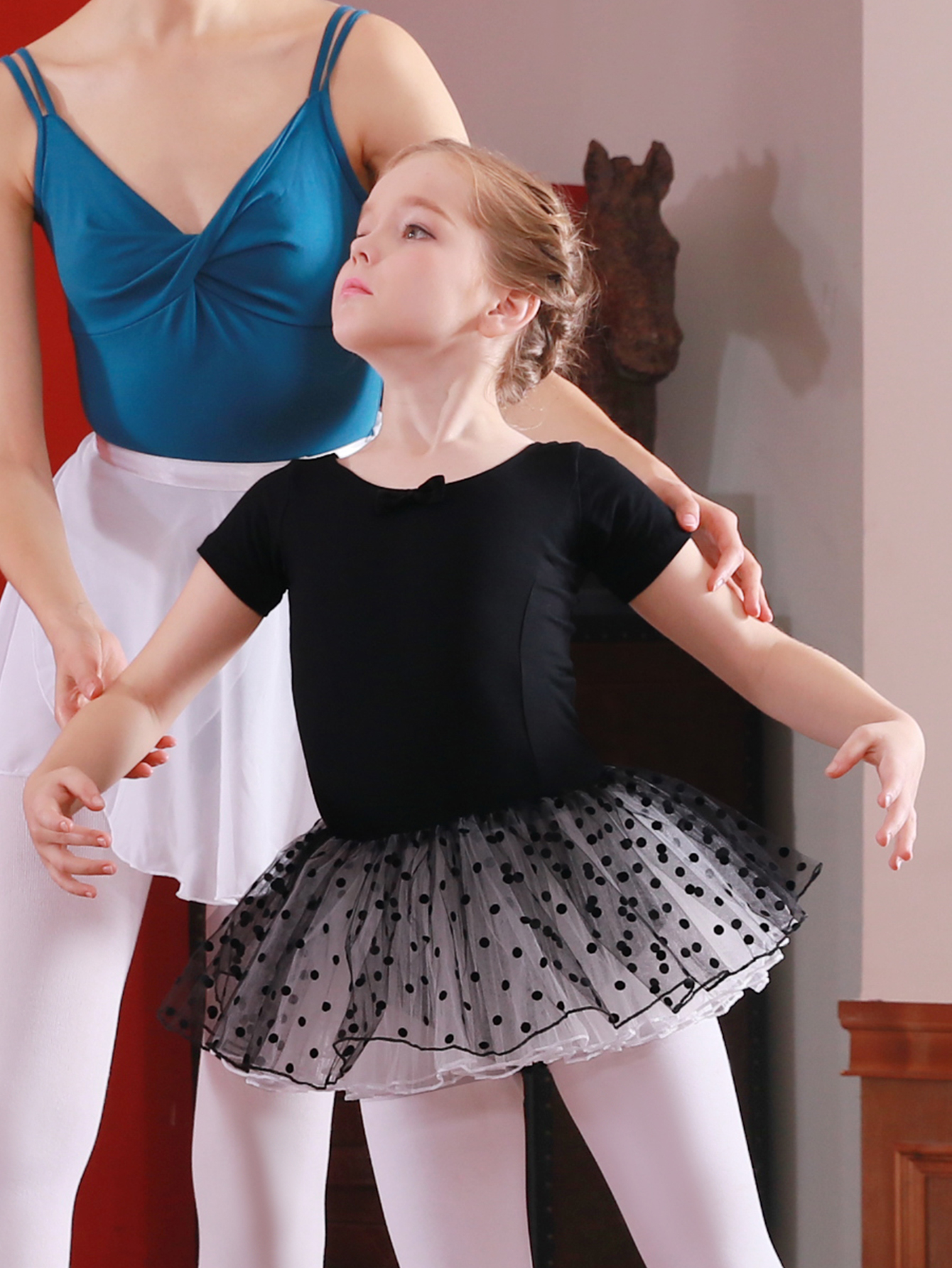 Toddler Girls Ballet Skirt Summer Short Sleeve Dance Wear - Temu Canada
