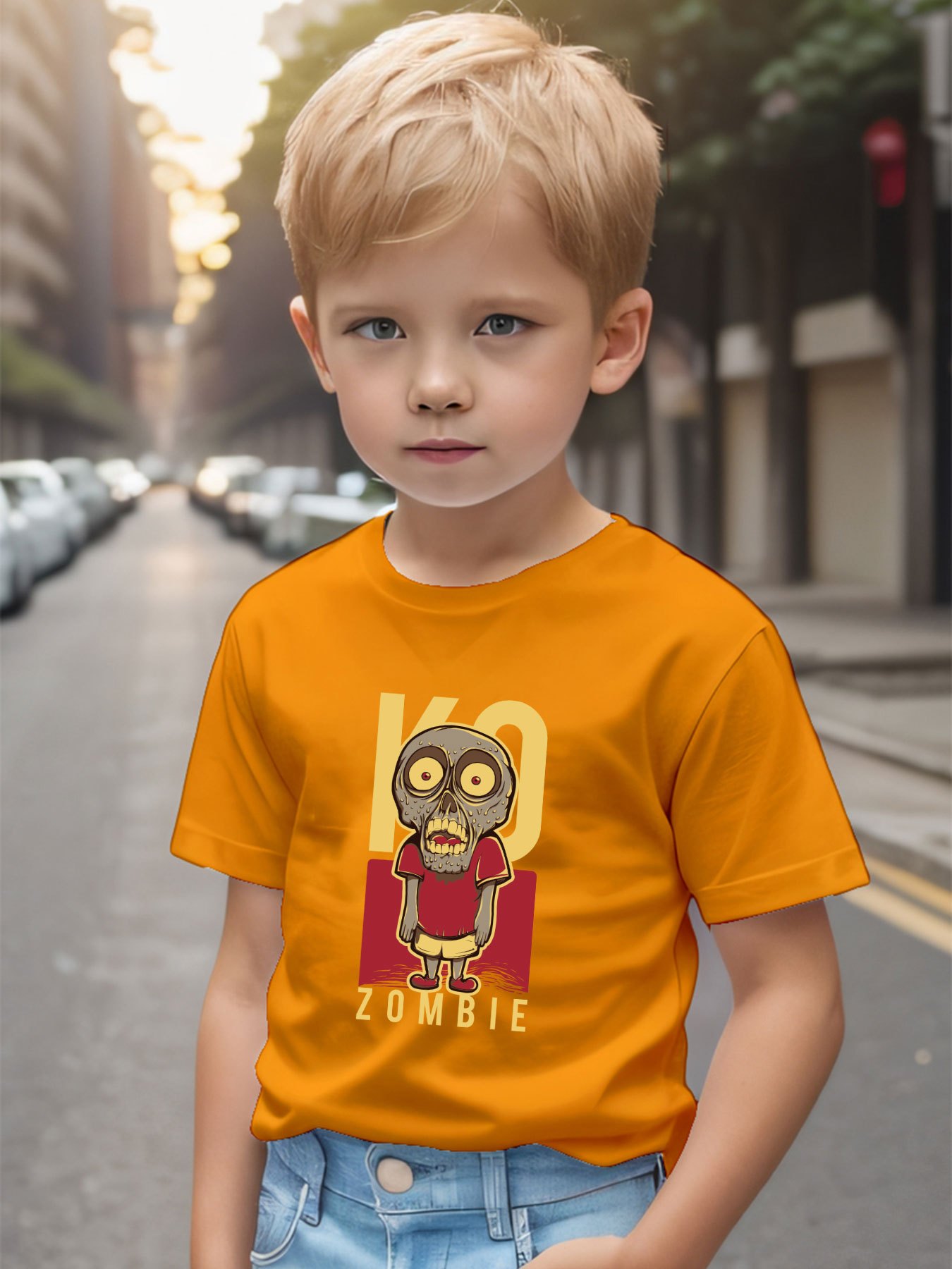zombie boy t shirt