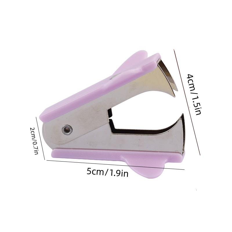 Transparent Purple Stapler