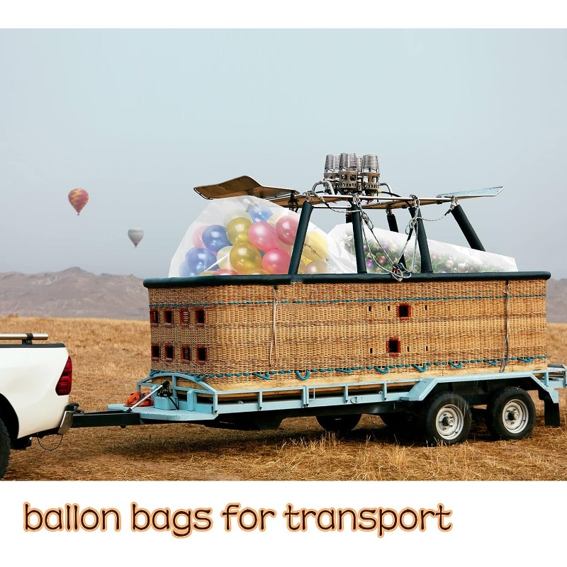 Balloon Bag For Transport Clear Large Big Plastic For Disposal and Storage  Bags