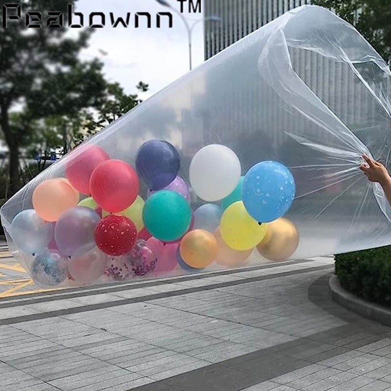 1Pc Large Balloon Bags for Transport Big Plastic Bags for Balloons  Transport Balloon Carrying Bag Giant Storage Bags for Birthday Celebration  Eve Party Christmas Supplies