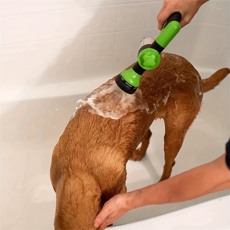 Pet Bath Brush Shower With Water Hose