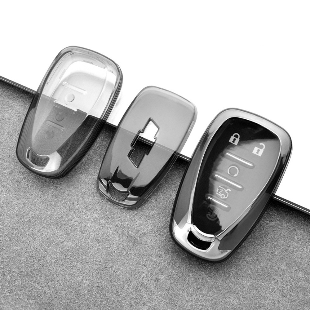 2 3 4 5 Buttons Tpu Car Key Case Cover Fob For 2017-2019 Chevy Malibu  Camaro Cruze Traverse Volt Bolt Equinox Accessories - Temu