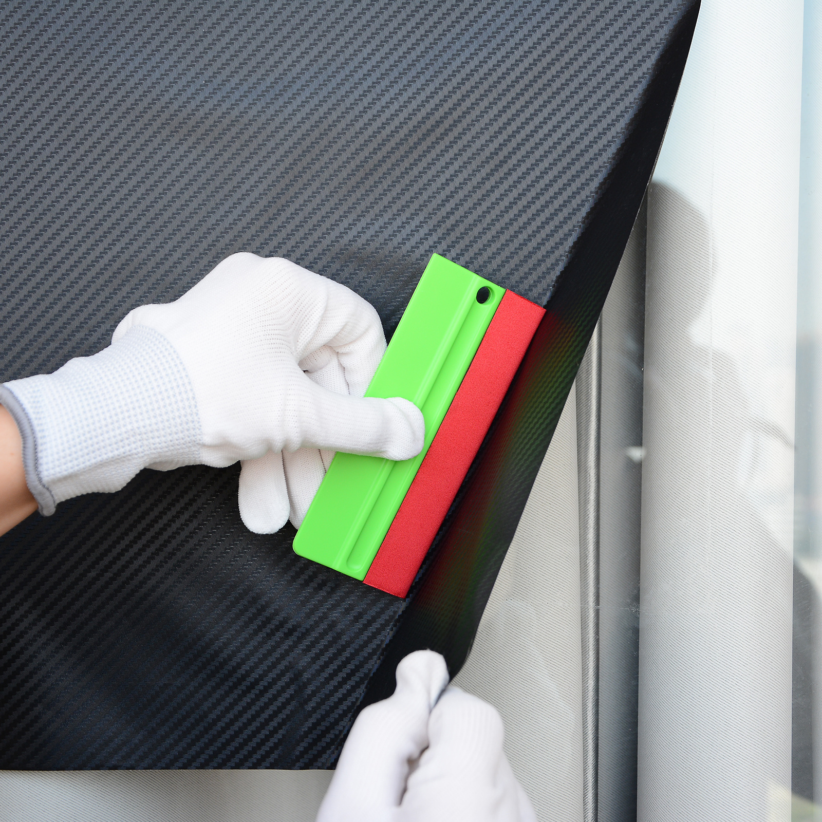 Vinyl Squeegee Carbon Fiber Film Wrap Scraper
