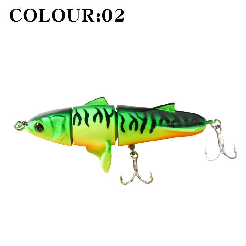 3pcs 6-sections Artificial Rattling Fishing Lure, 10cm/4in Bionic Plastic  Hard Wobbler Bait, Fishing Accessories For Freshwater Saltwater, Shop On  Temu And Start Saving