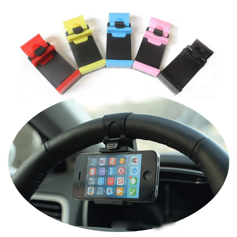 Couvre Volant Cuir – Support-Smartphone
