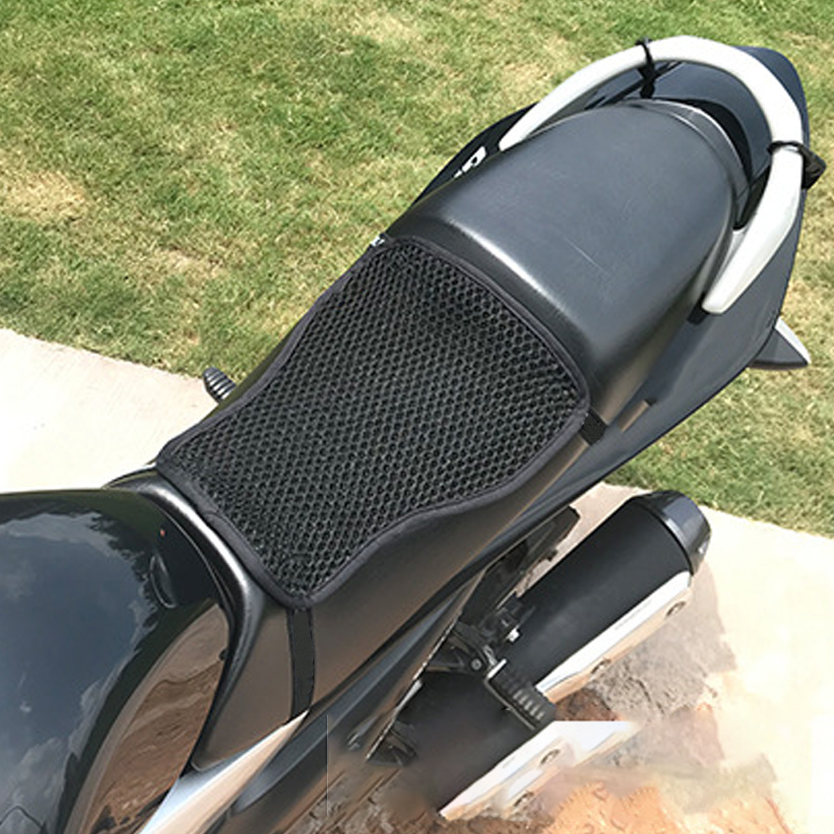 Anti Slip Motorcycle Seat Cushion Durable Breathable 3d - Temu