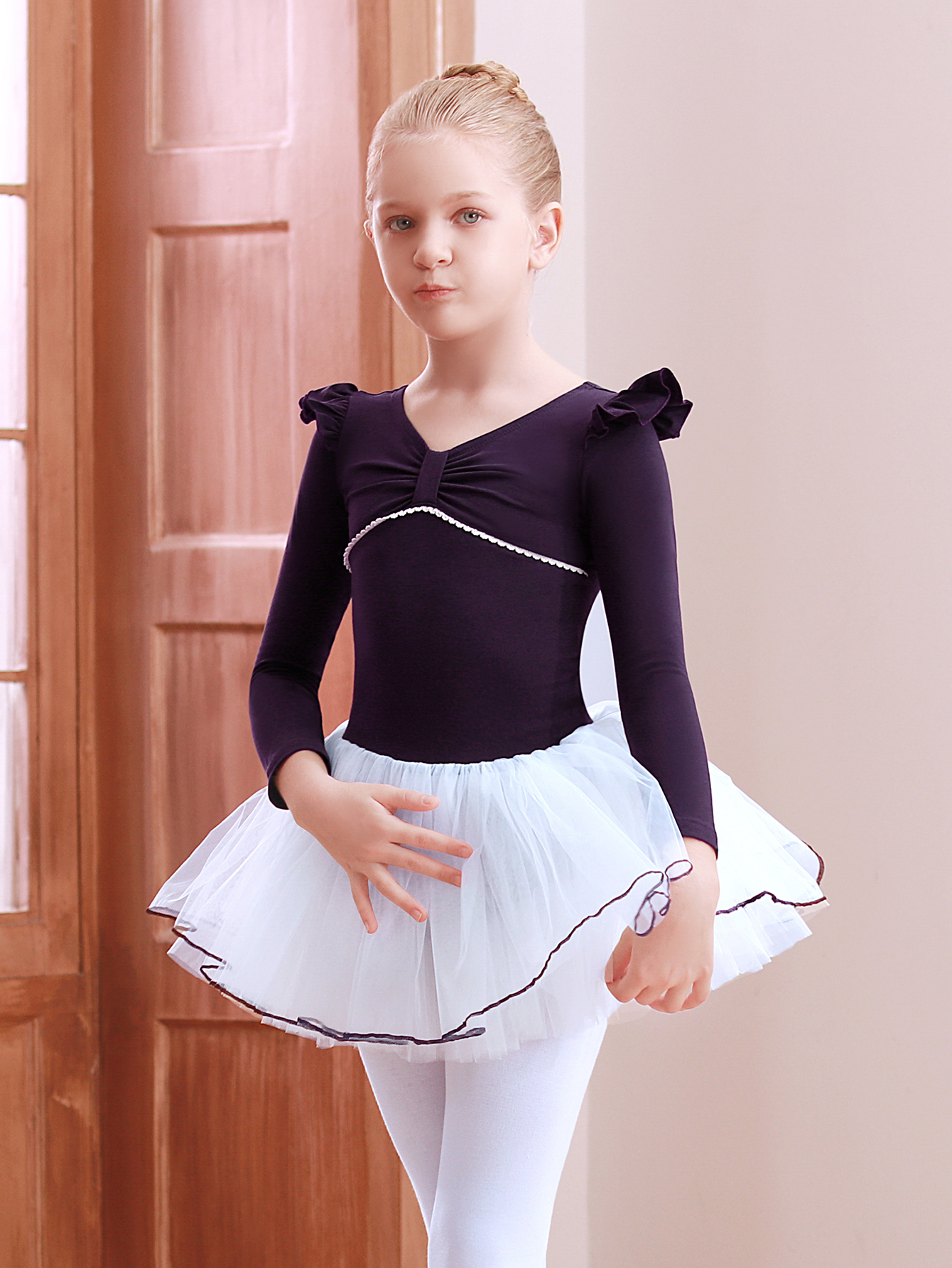 Ballet Tights Girl's Knitted Soft Dance Pantyhose Pants - Temu