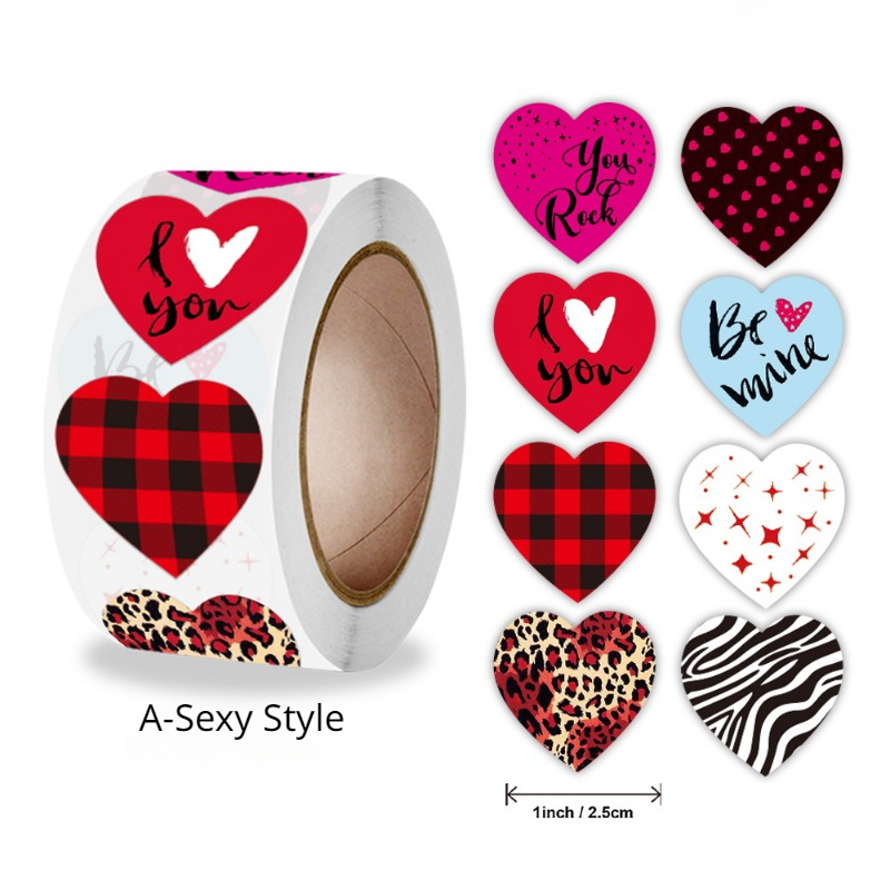 Valentine day Love Stickers Pack, Fashion Girl | Sticker