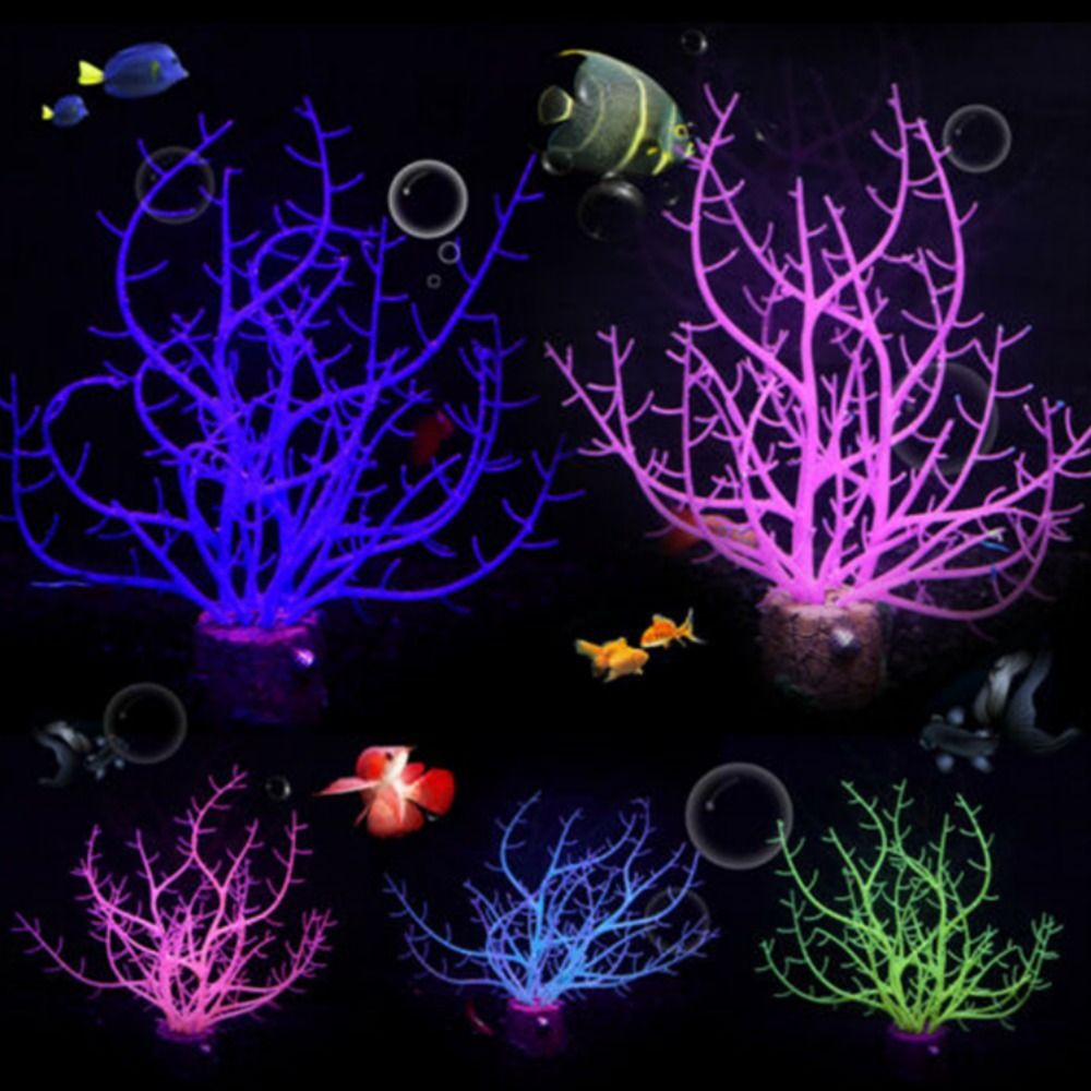 Glow Corals Piante Decorazione Acquario Silicone Fiori Morbidi Silicone  Decorazione Acquario - Temu Italy